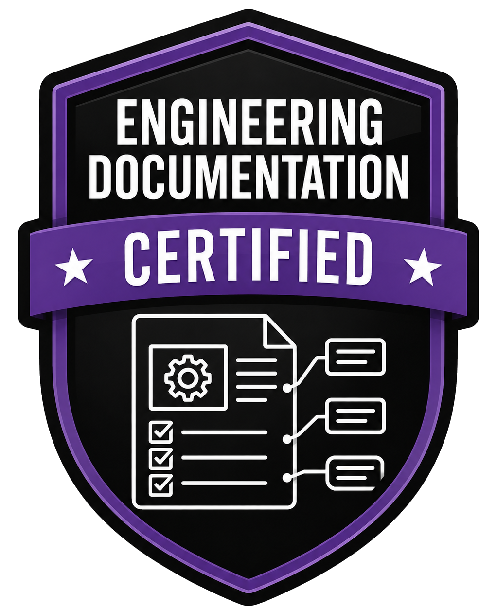 Engineering Documentation certification badge