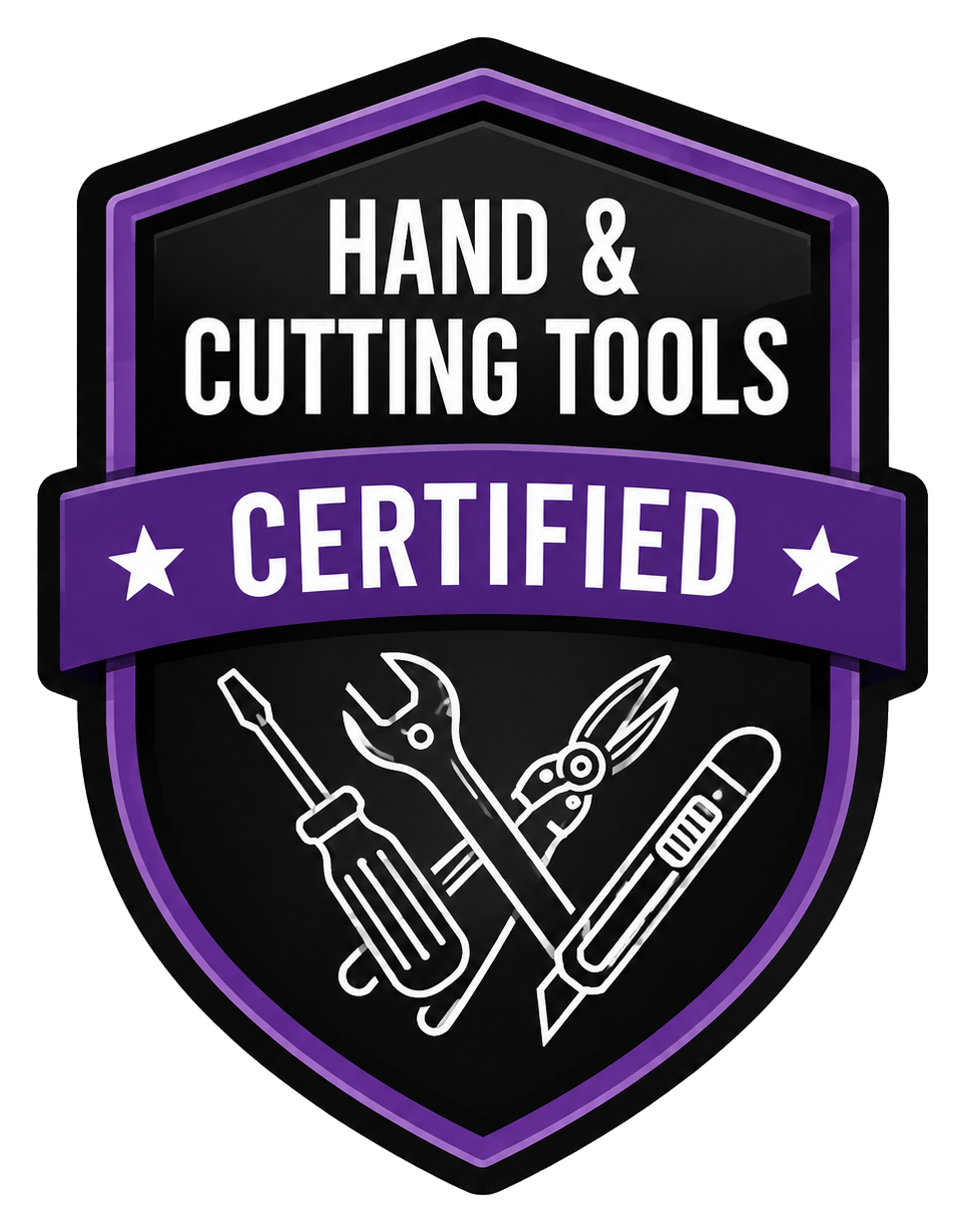 Hand & Cutting Tools certification badge